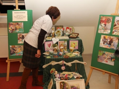 Szkolenie DECOUPAGE w Gminie Łodygowice w ramach projektu 0004/P/1/2011 - zdjęcia - zdjęcie28