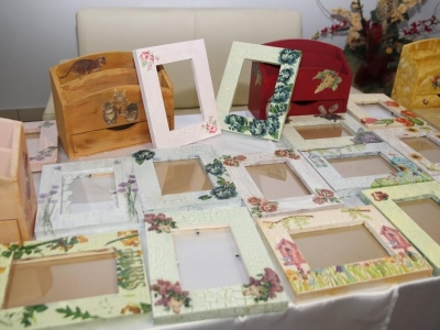 Szkolenie DECOUPAGE w Gminie Łodygowice w ramach projektu 0004/P/1/2011 - zdjęcia - zdjęcie23
