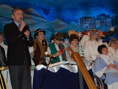 „Jasełka” w Gminnym Ośrodku Kultury w Łodygowicach - zdjęcia - zdjęcie17