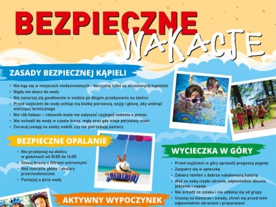 BEZPIECZNE WAKACJE - zdjęcie1