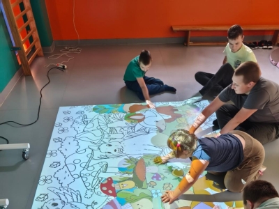 Nowoczesna podłoga interaktywna FunFloor już w naszej szkole! - zdjęcie5