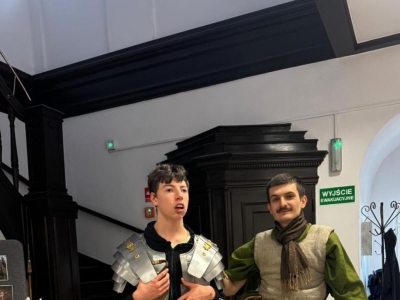 Żywa lekcja historii: Rzymski legionista w progach naszej szkoły! - zdjęcie5