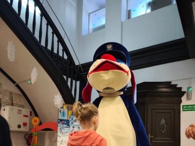 Bezpieczna zima - spotkanie z policjantkami - zdjęcie11