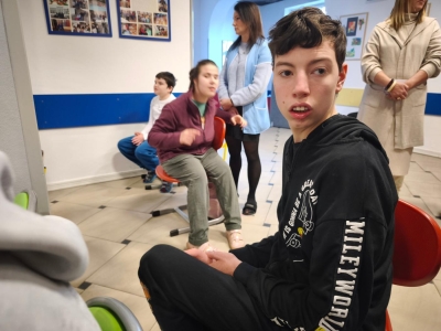 Bezpieczna zima - spotkanie z policjantkami - zdjęcie9