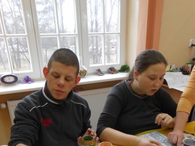 Warsztaty malowania na szkle - KOLĘDNICY - zdjęcia - zdjęcie12