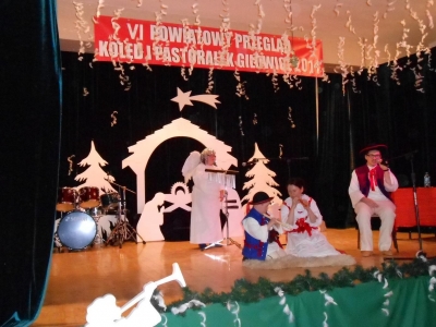 VI POWIATOWY PRZEGLĄD KOLĘD I PASTORAŁEK GILOWICE 2014 - zdjęcia - zdjęcie3