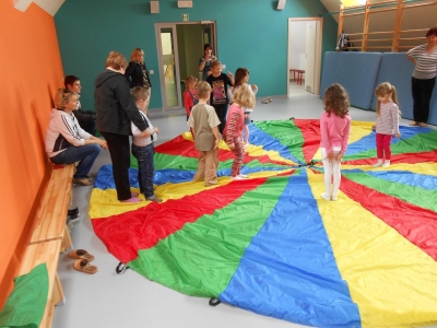 Integracyjne spotkanie z przedszkolakami - zdjęcia - zdjęcie1