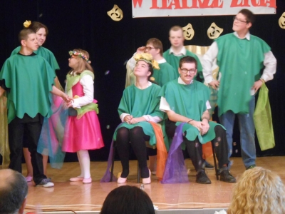 I MIEJSCE W V POWIATOWYM PRZEGLĄDZIE TWÓRCZOŚCI TEATRALNEJ W GILOWICACH - zdjęcia - zdjęcie3