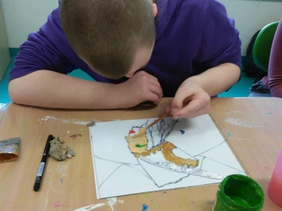 MALOWANIE NA SZKLE - GRANT - PROJEKT 