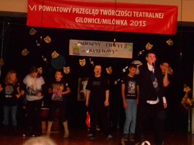 VI POWIATOWY PRZEGLĄD TWÓRCZOŚCI TEATRALNEJ - zdjęcia - zdjęcie8