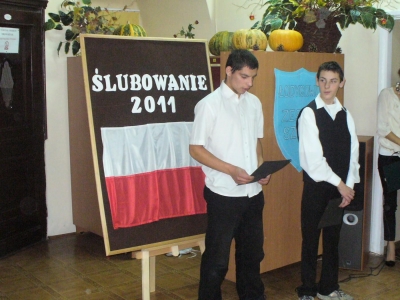 Ślubowanie nowych uczniów zdjęcia - zdjęcie3