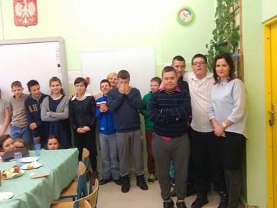 INTEGRACYJNA WIGILIA Z UCZNIAMI ZSO W ŁODYGOWICACH - zdjęcie15