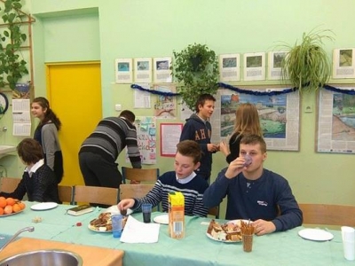 INTEGRACYJNA WIGILIA Z UCZNIAMI ZSO W ŁODYGOWICACH - zdjęcie6