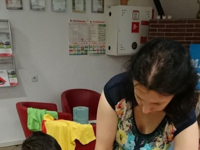 WARSZTATY PLASTYCZNE - MALOWANIE NA TKANINIE - zdjęcia - zdjęcie25