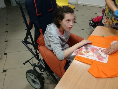 WARSZTATY PLASTYCZNE - MALOWANIE NA TKANINIE - zdjęcia - zdjęcie14