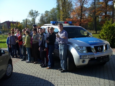 Spotkanie z policjantem zdjęcia - zdjęcie2