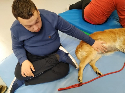 DOGOTERAPIA I HIPOTERAPIA W NASZEJ SZKOLE - zdjęcia - zdjęcie3