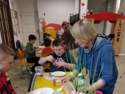WIELKANOCNE ZAJĘCIA INTEGRACYJNE- zdjęcia - zdjęcie7